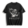 Feral & Free Raccoon Cotton T-Shirt product image 1