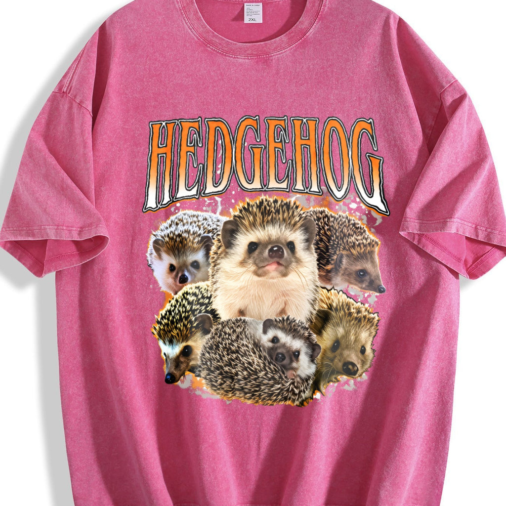 Hedgehog Vintage Washed T-Shirt product image 7