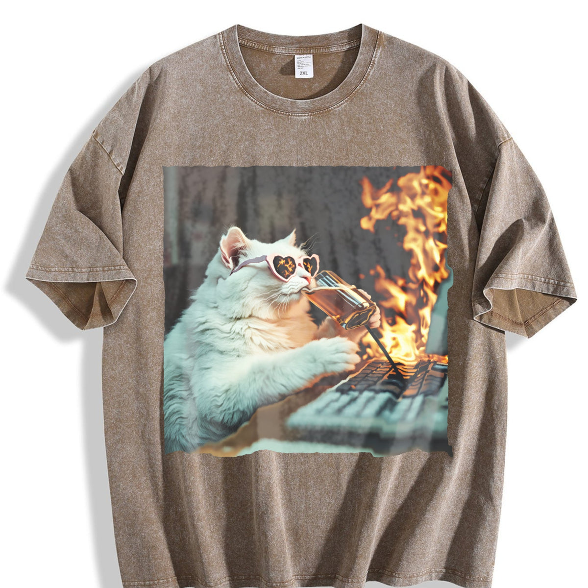 Battle Movie Vintage Washed T-Shirt product image 3