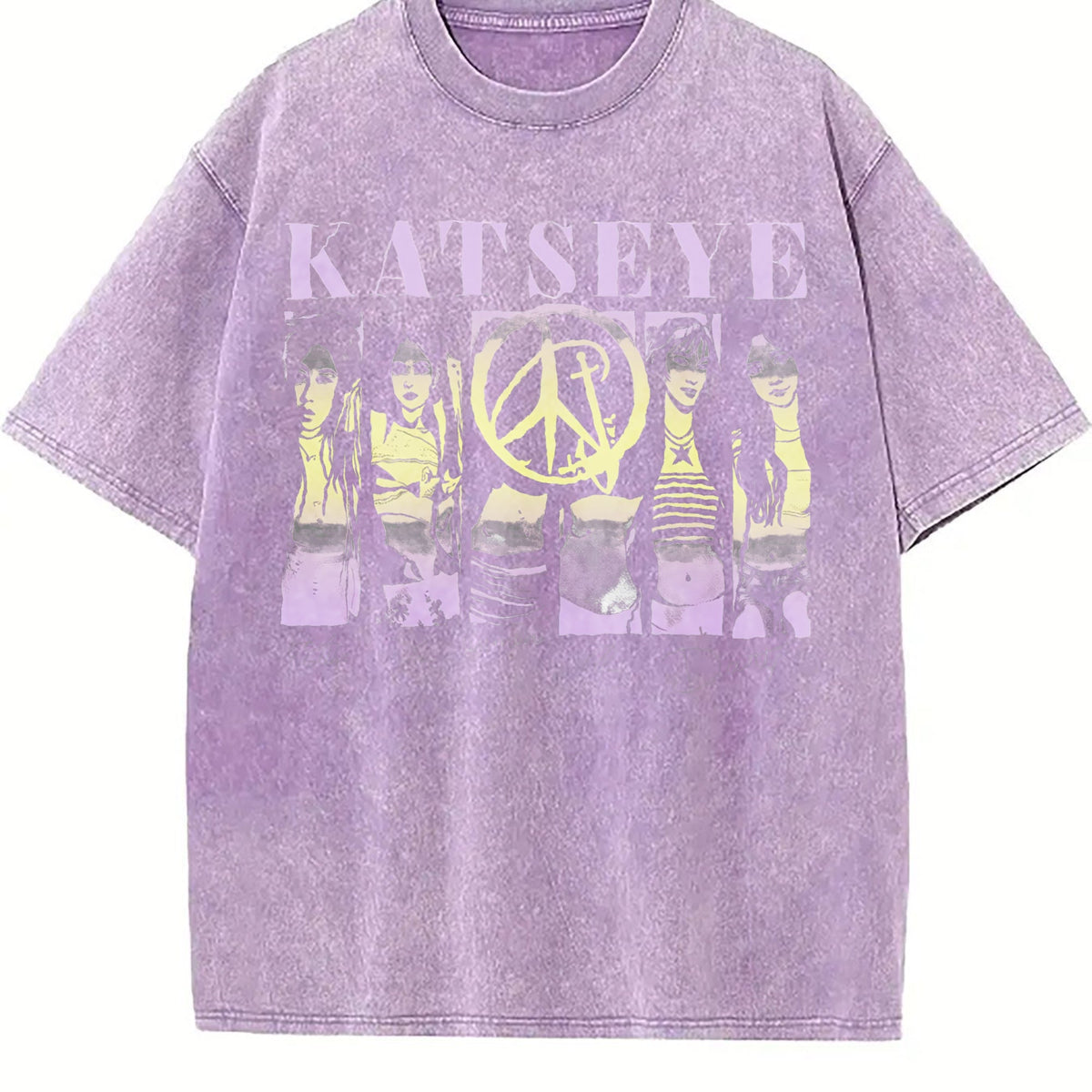 Katseye 2 Sided Vintage Washed T-Shirt product image 6