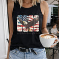 Land Of The Free Because Of The Brave Fourth Of July Women's Tank Top