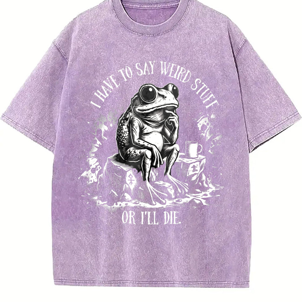 I Have To Say Weird Stuff Or I'll Die - Anthropomorphic product image 6