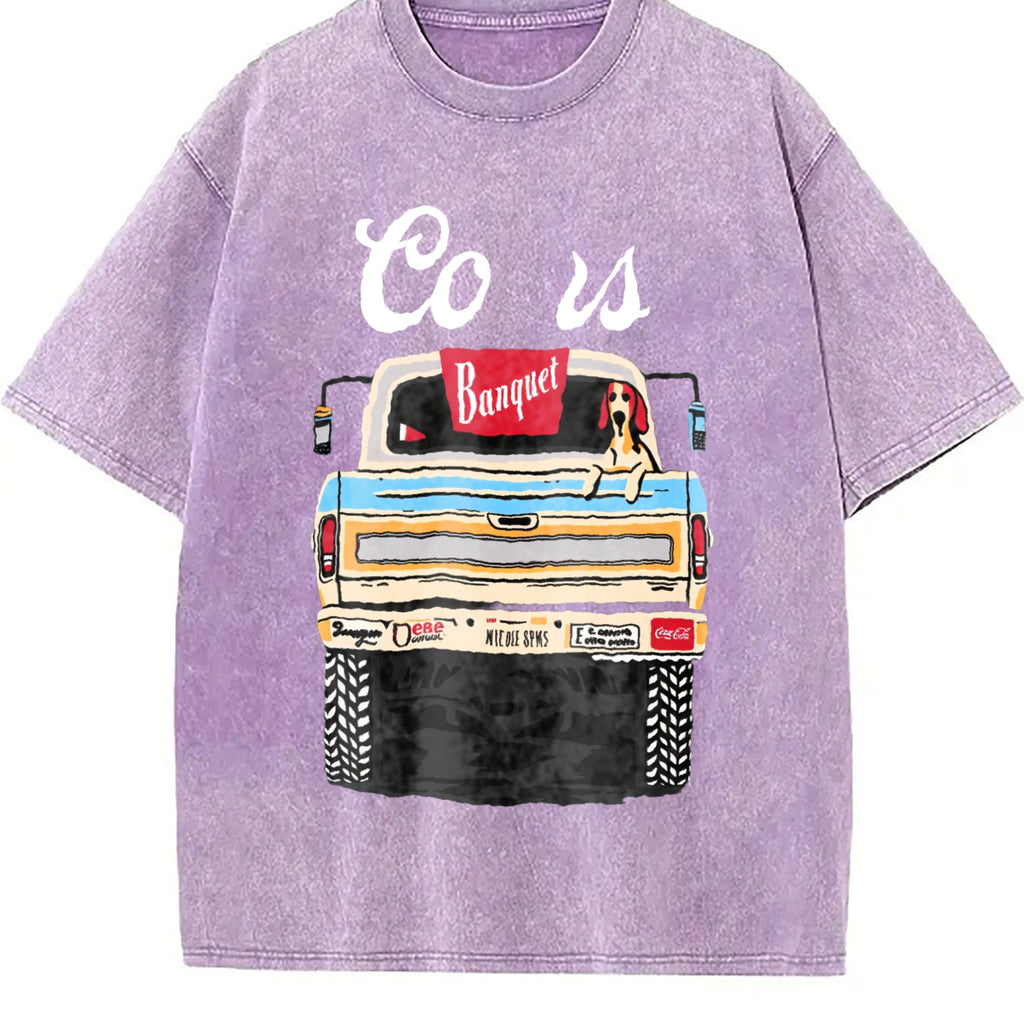 Truck Vintage Washed T-Shirt product image 6