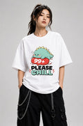 99 Plus Please Chill - Cute Dinosaur Notification Overload product image 1