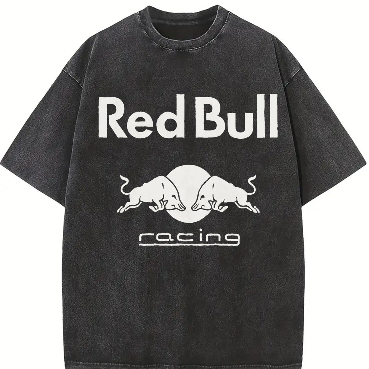 Black White Racing Best Vintage Washed T-Shirt product image 2