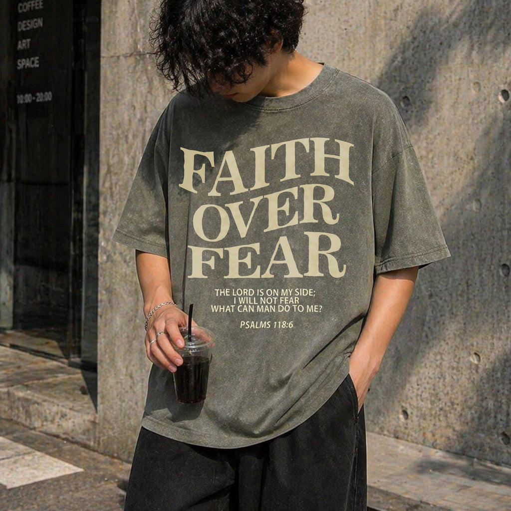 Slogan Vintage Washed T-Shirt product image 4