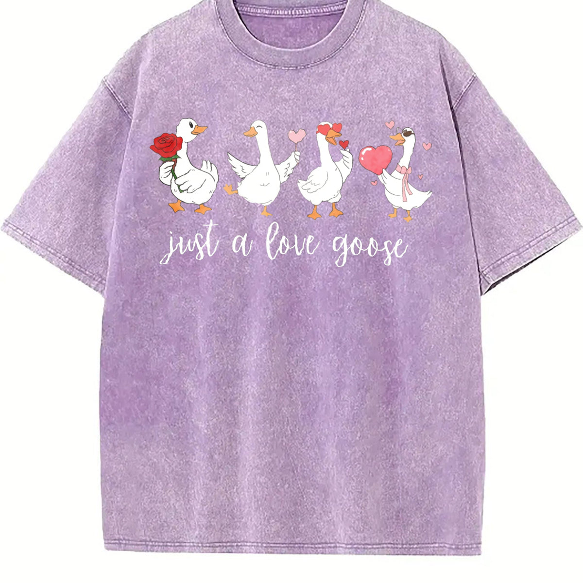 Batik - Humorous Heart Goose Vintage Washed T-Shirt product image 6