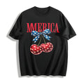 America Cherries Cotton T-Shirt product image 1