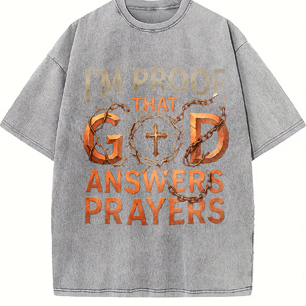 I'm Proof That God Answers Prayers 100 Y2K Boxy Vintage product image 5