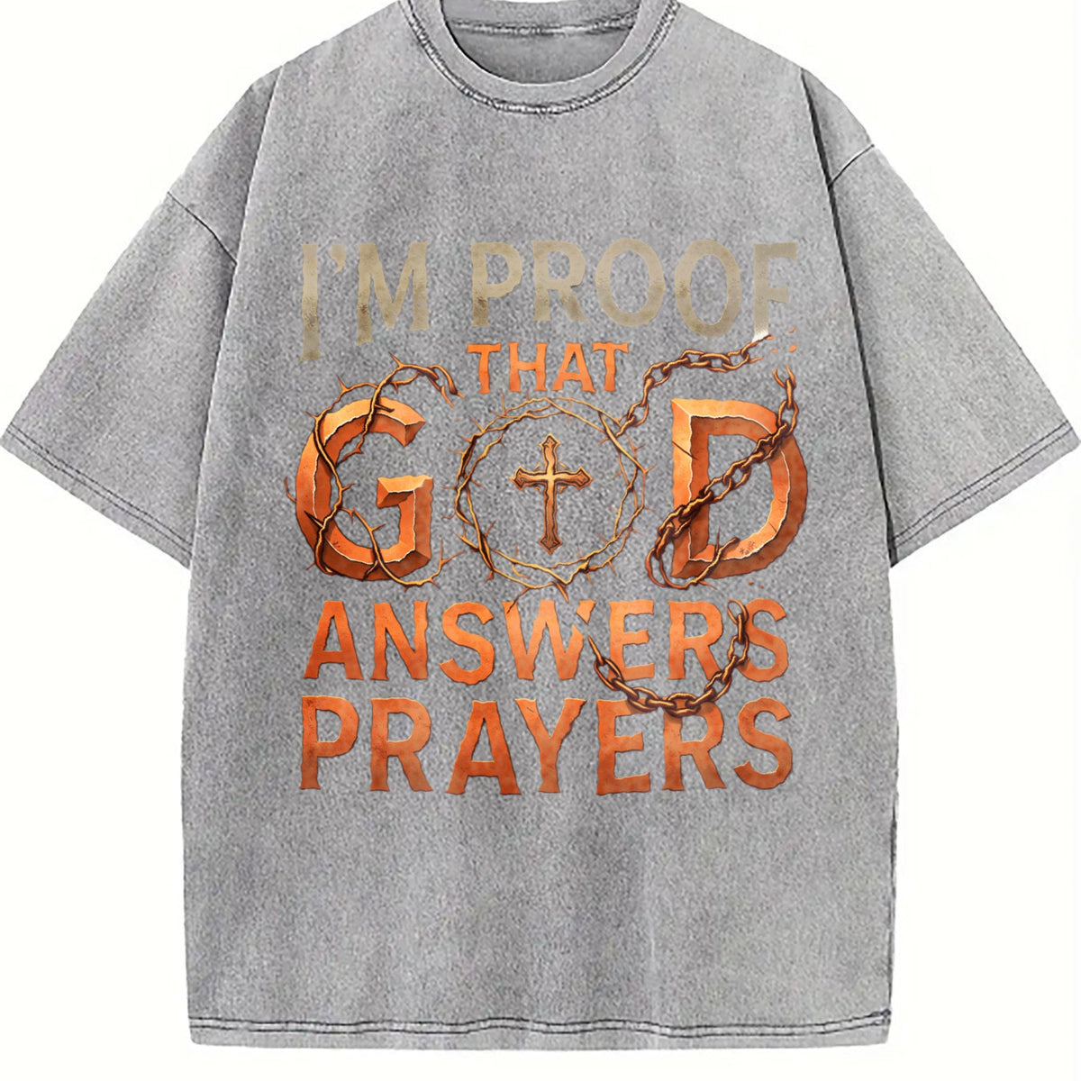 I'm Proof That God Answers Prayers 100 Y2K Boxy Vintage product image 5