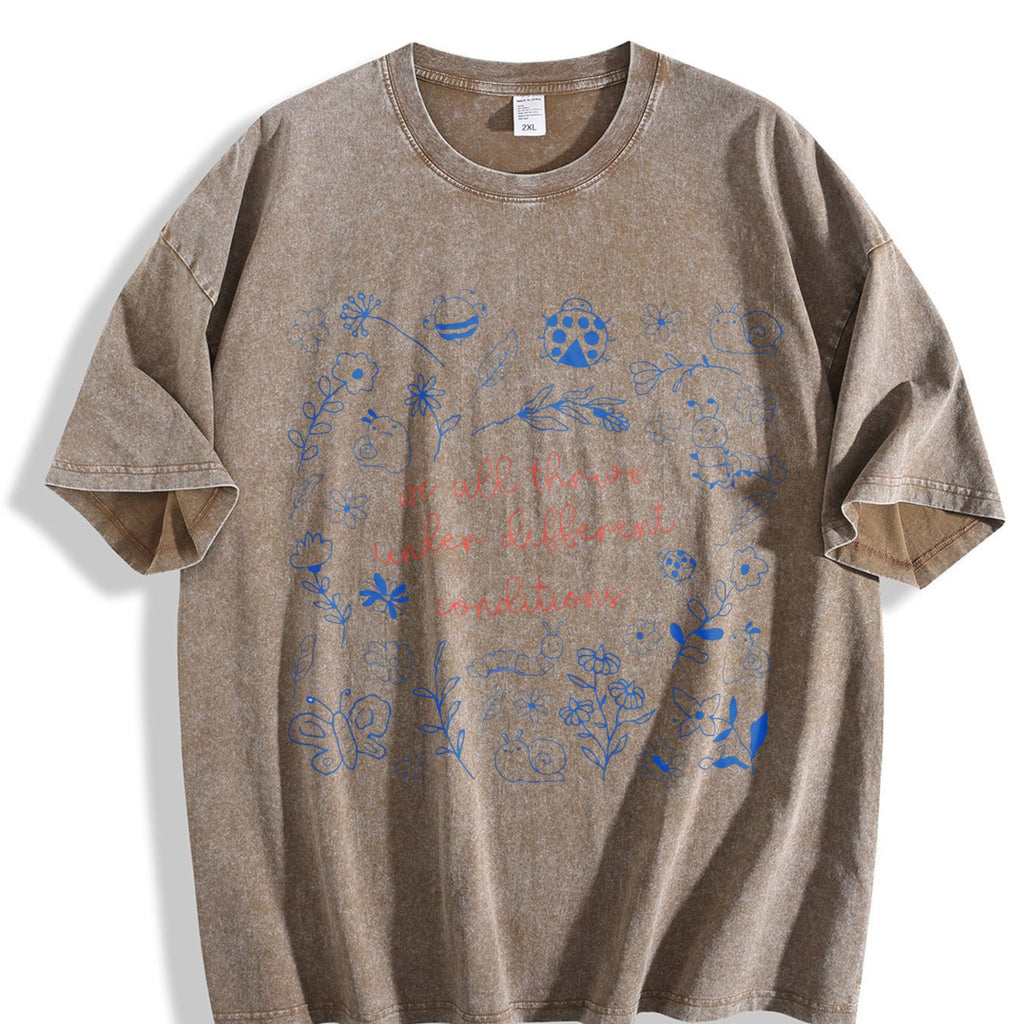 Special Education Teacher Vintage Washed T-Shirt product image 3