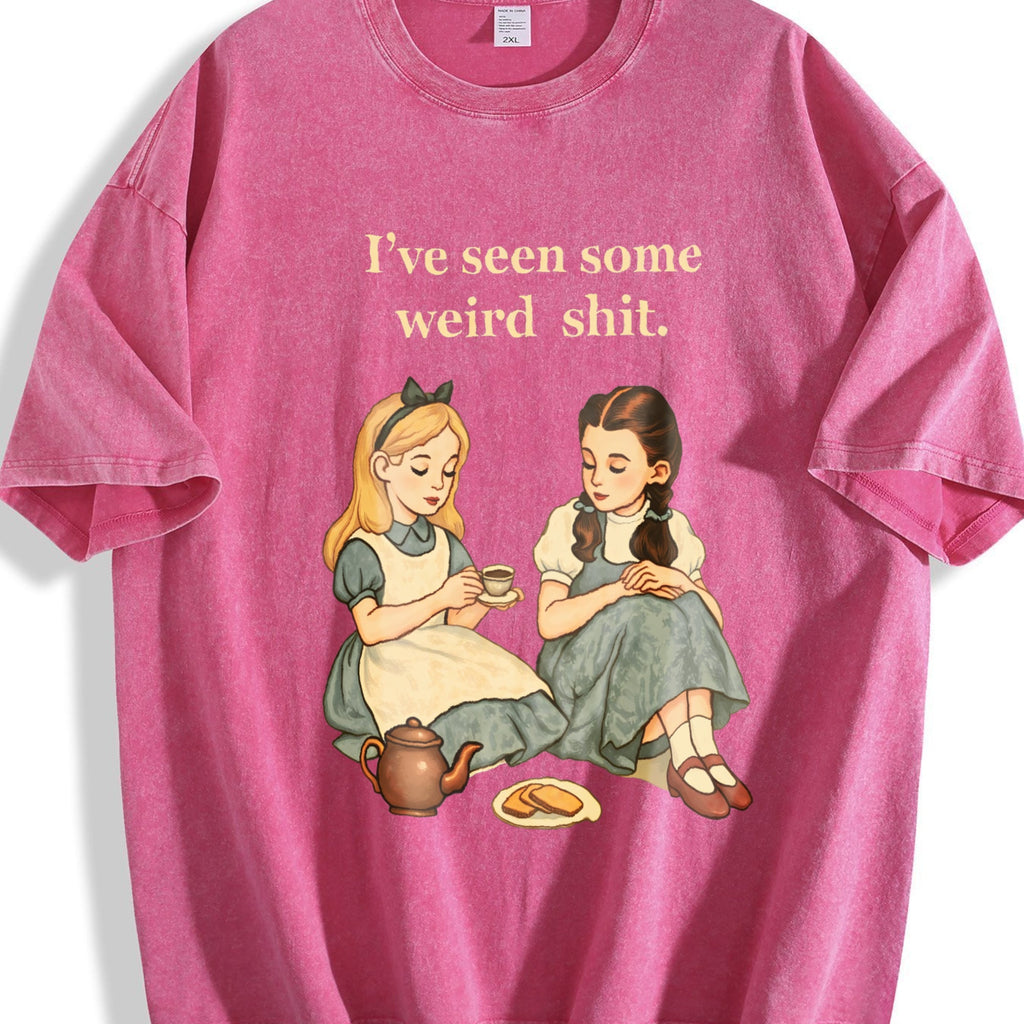 Funny Quote Vintage Washed T-Shirt product image 7