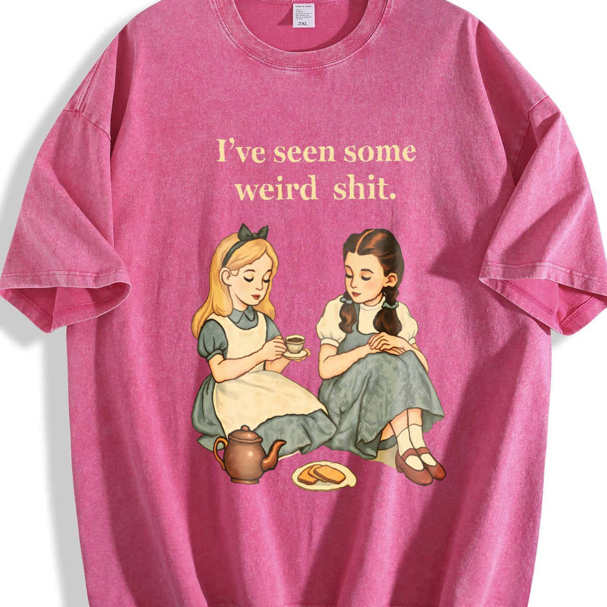Funny Quote Vintage Washed T-Shirt product image 7