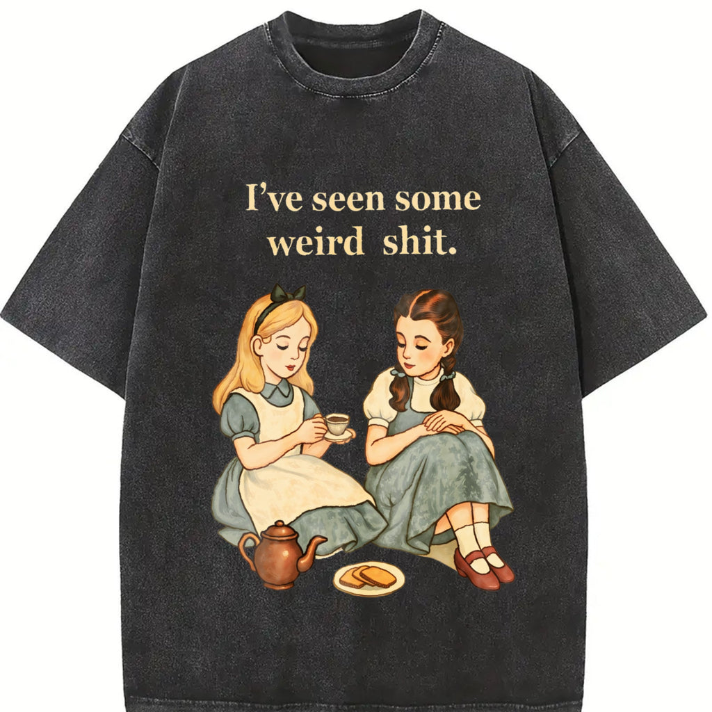 Funny Quote Vintage Washed T-Shirt product image 2