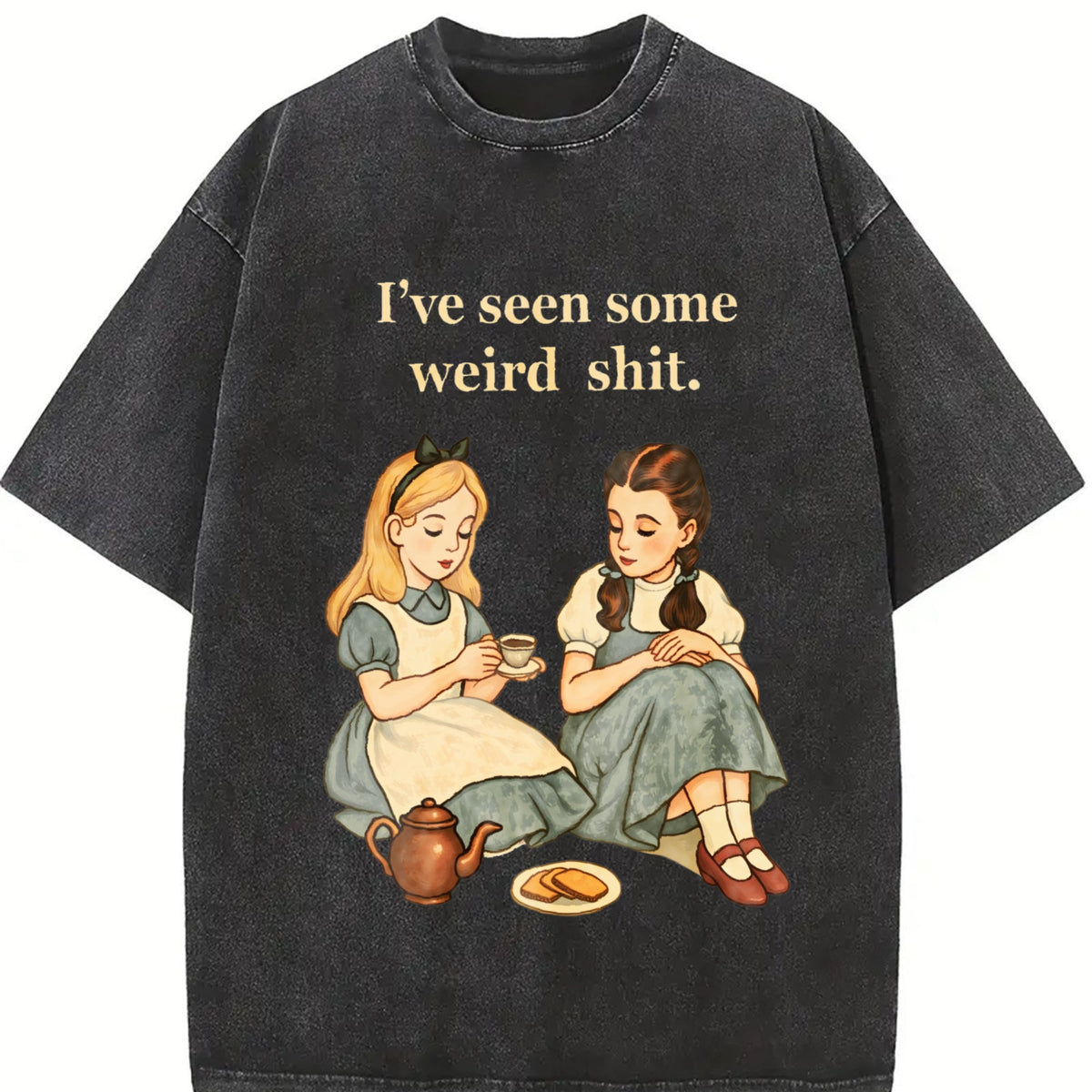 Funny Quote Vintage Washed T-Shirt product image 2