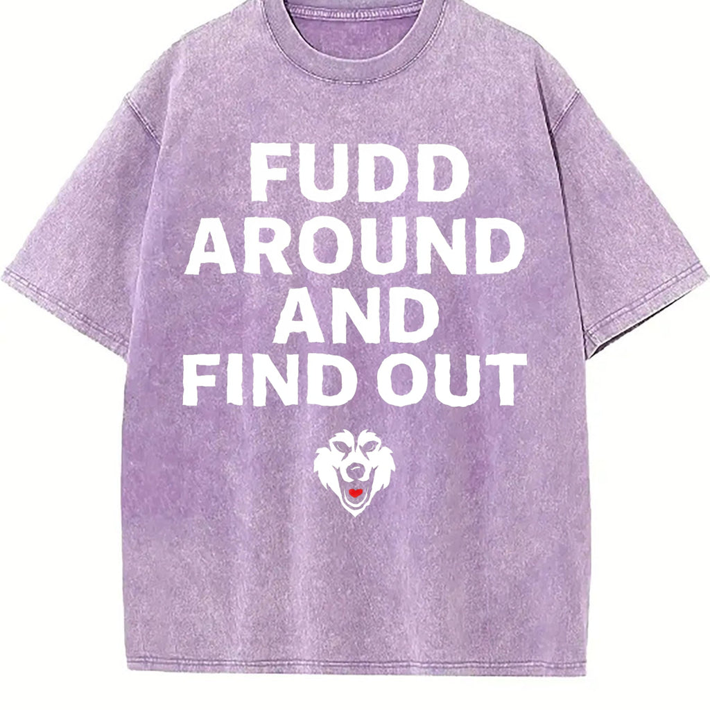 Fudd Around and Find Out Vintage Washed T-Shirt product image 6