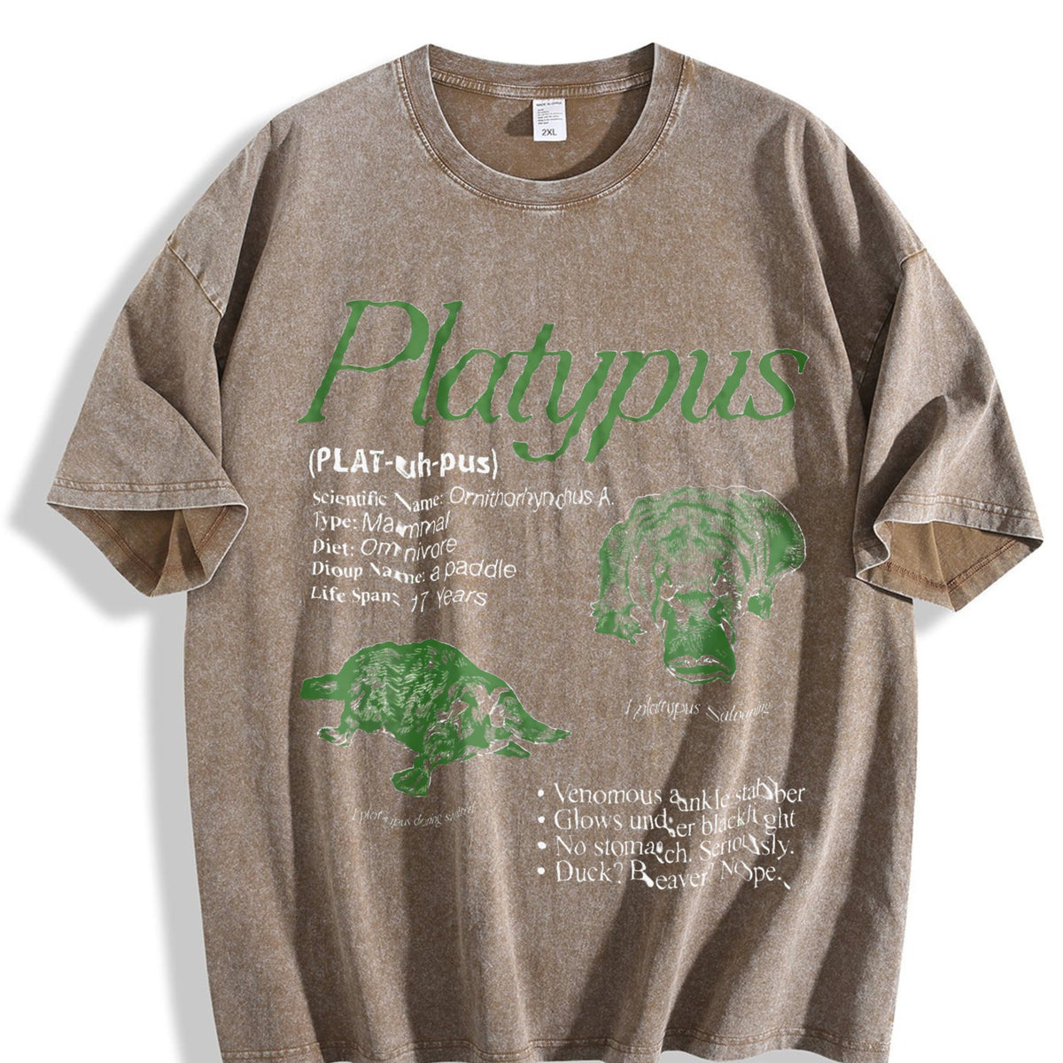 Platypus 90s Vintage Washed T-Shirt product image 3