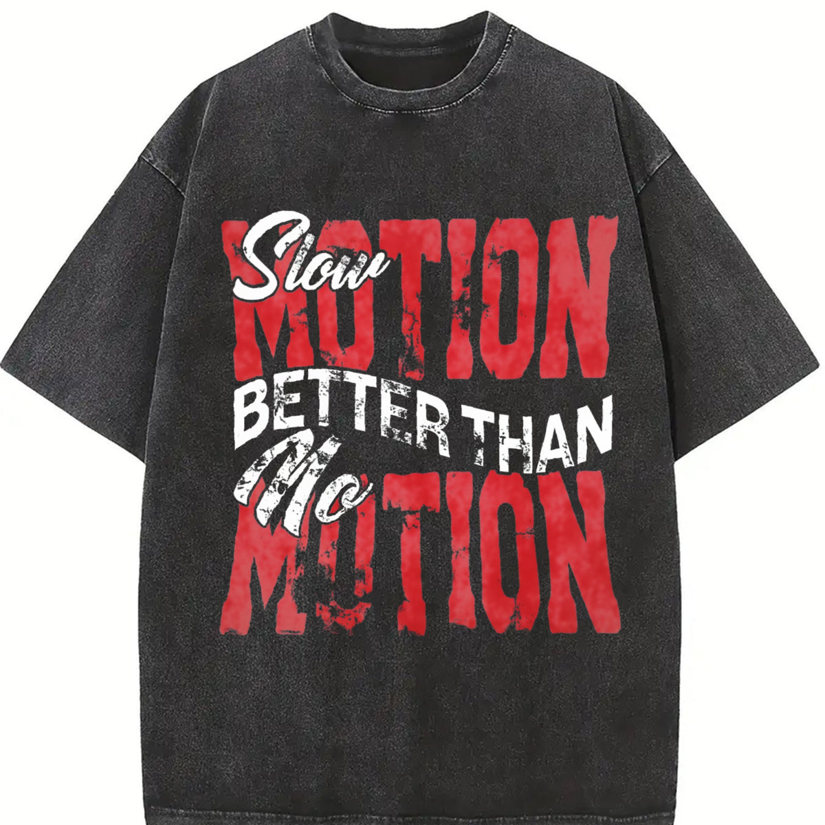 Motivational Quote And Shorts Set Vintage Washed T-Shirt product image 2