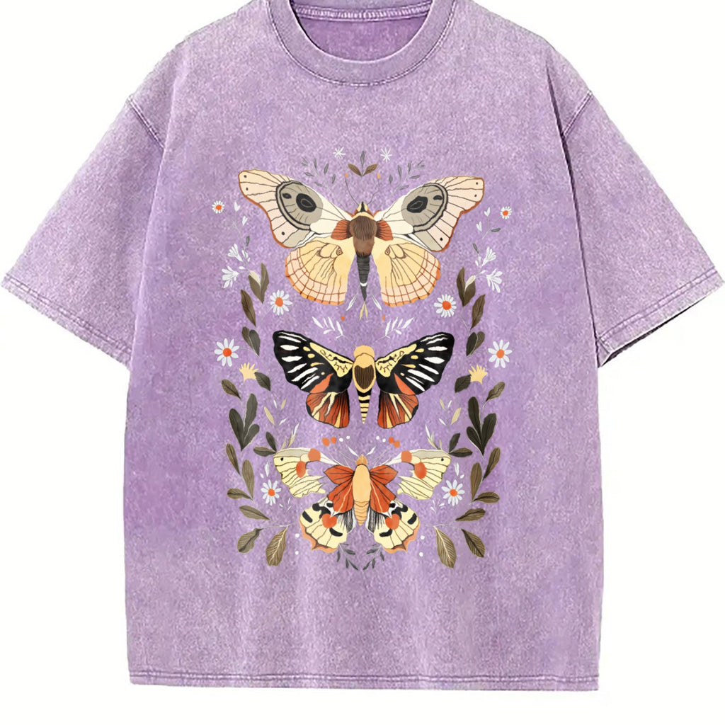 Revival For Weekend Warriors Hand-drawn Moth On Vintage product image 6