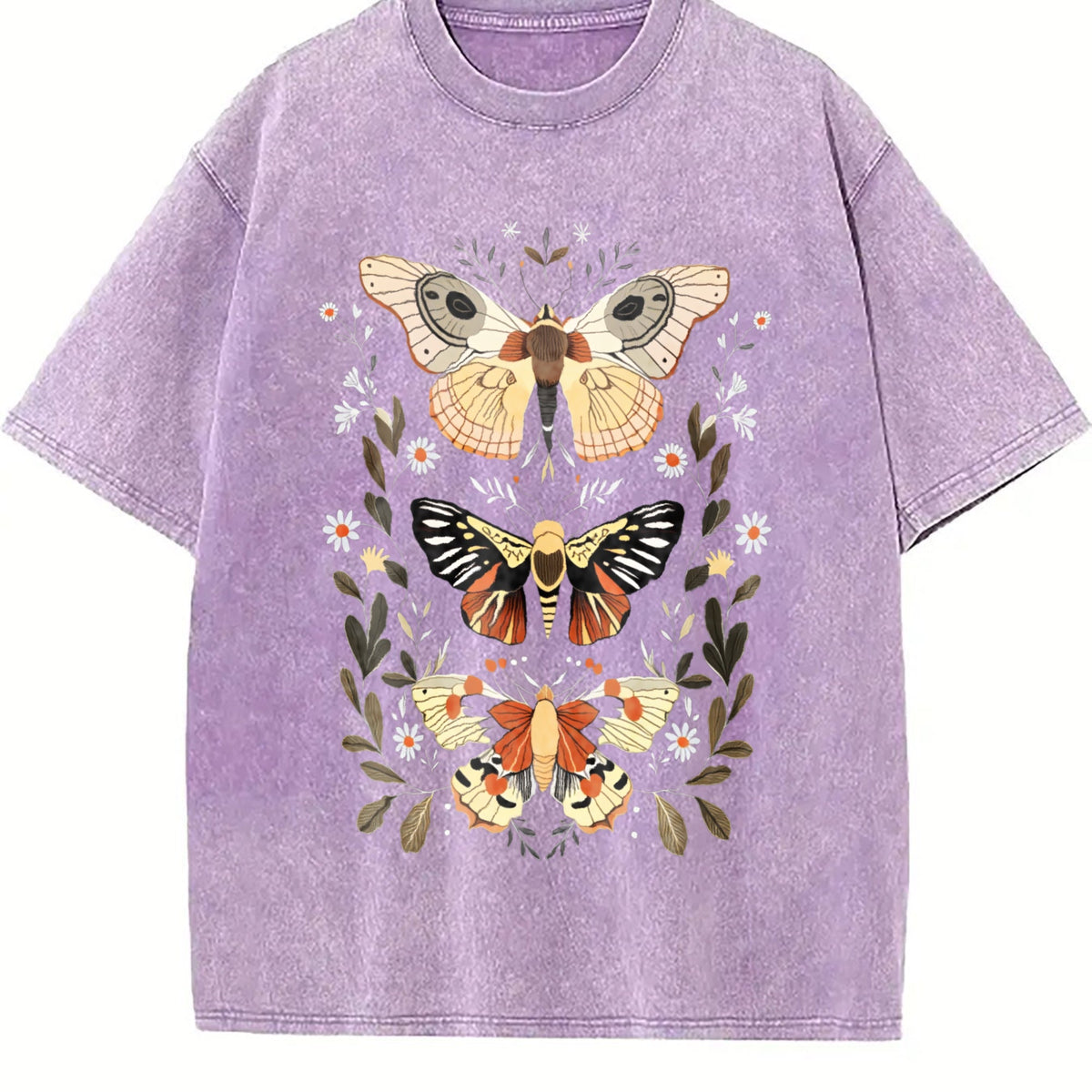Revival For Weekend Warriors Hand-drawn Moth On Vintage product image 6