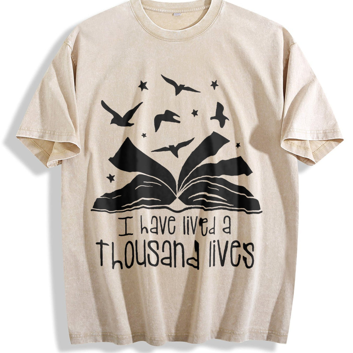 I Have Lived A Thousand Lives Vintage Washed T-Shirt product image 1