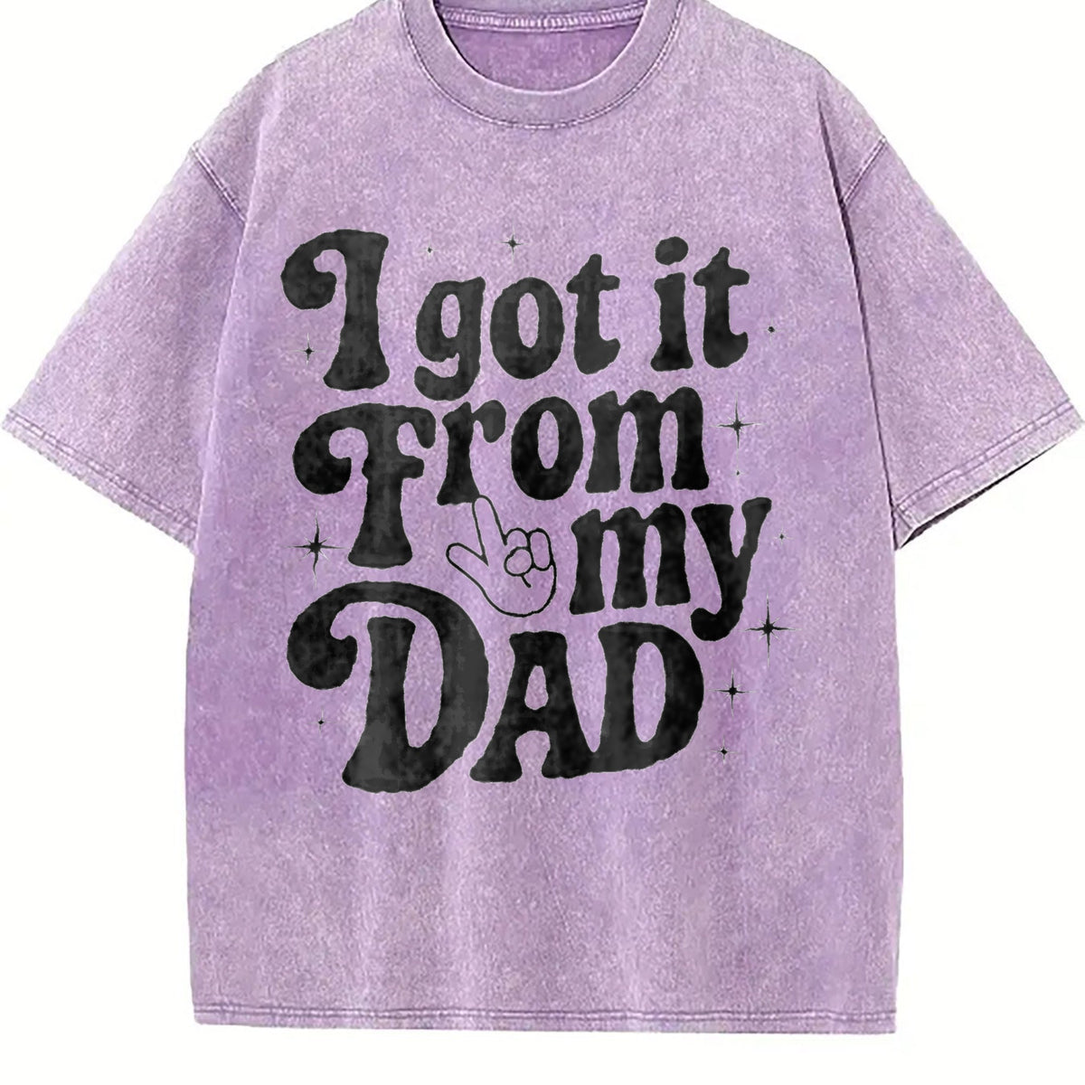 I Got It From My Dad Vintage Washed T-Shirt product image 6