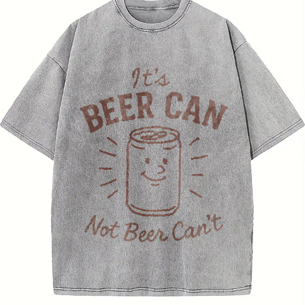 It's Beer Can Not Can't Vintage Washed T-Shirt product image 5