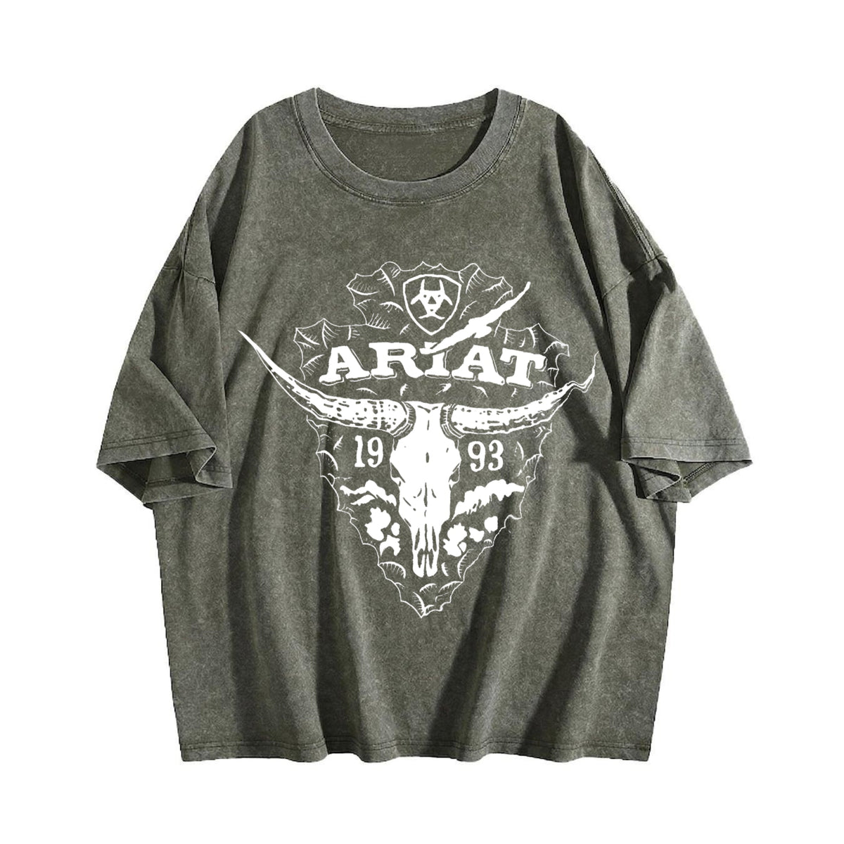 Ariat Bull Skull Vintage Washed T-Shirt product image 4