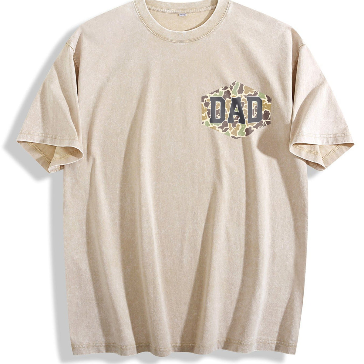 Camouflage Dad Vintage Washed T-Shirt product image 1