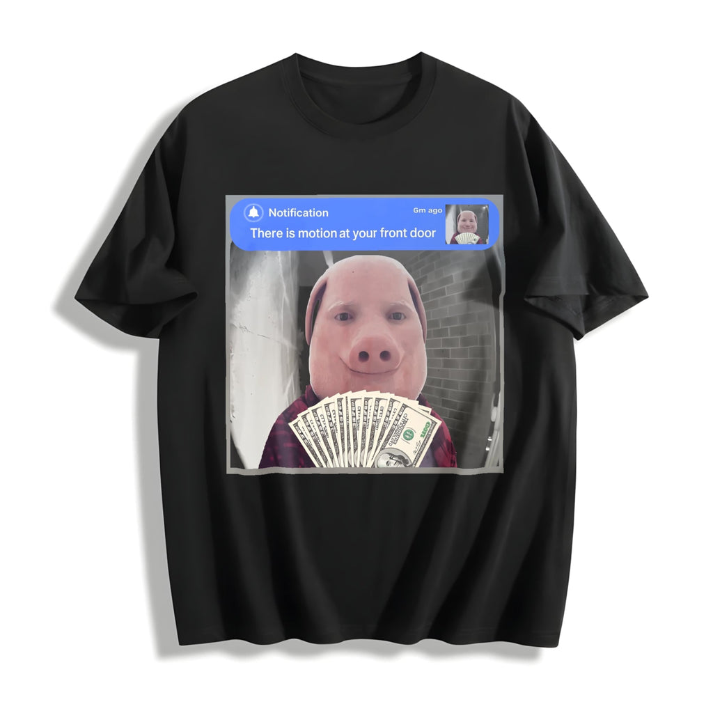 100 There Is Motion At Your Front Door Funny Joke John Pork product image 1