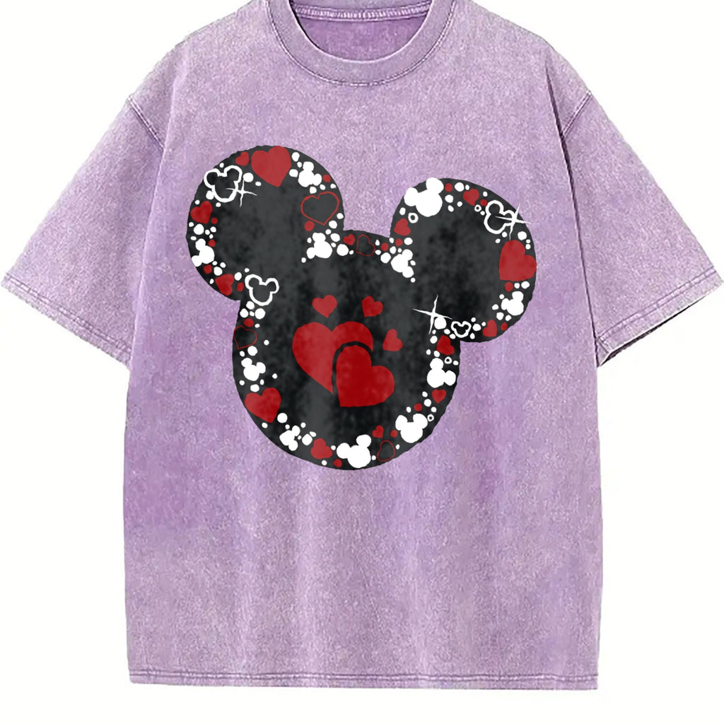 Black With Heart And Mickey Mouse Inspired For Vintage product image 6