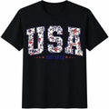Grunge USA Floral Cotton T-Shirt product image 1