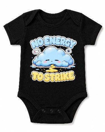 No Energy To Strike - Cute Exhausted Rain Cloud Tired product image 3