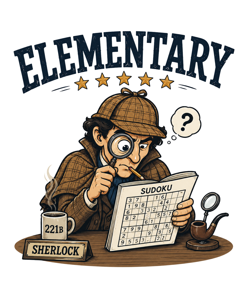 Elementary Detective Solving Sudoku Mystery