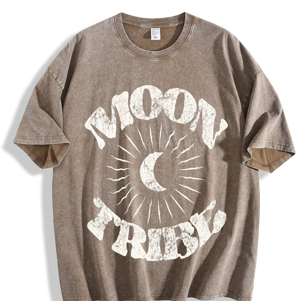 Moon Tribe Crescent Vintage Washed T-Shirt product image 3
