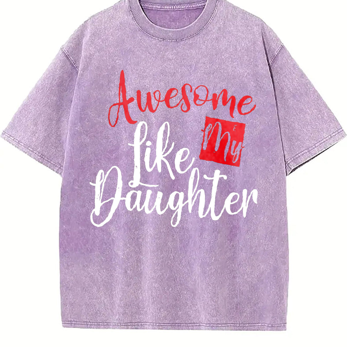 Funny Daughter Wife Slogan Vintage Washed T-Shirt product image 6