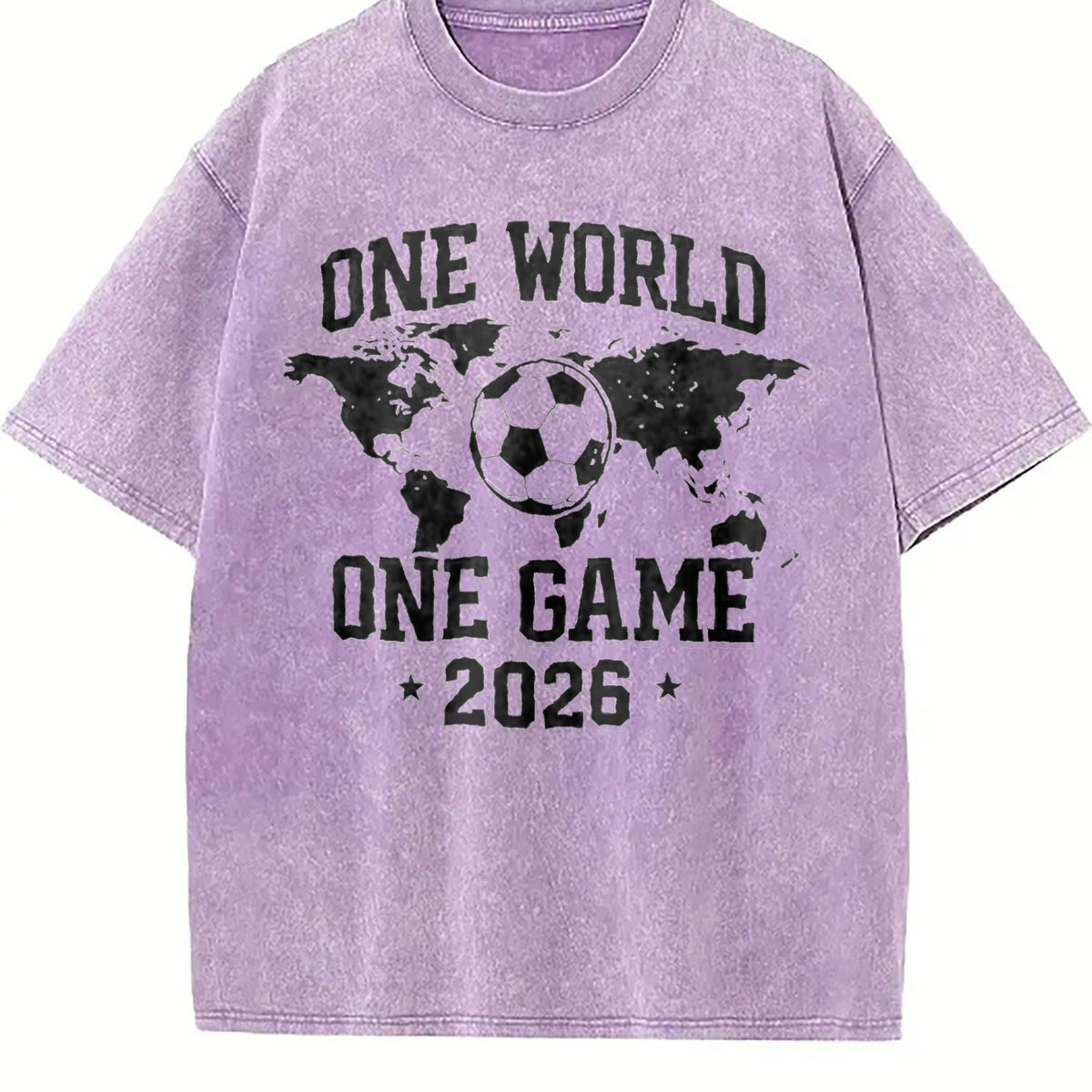 Global Soccer Fan Vintage Washed T-Shirt product image 6