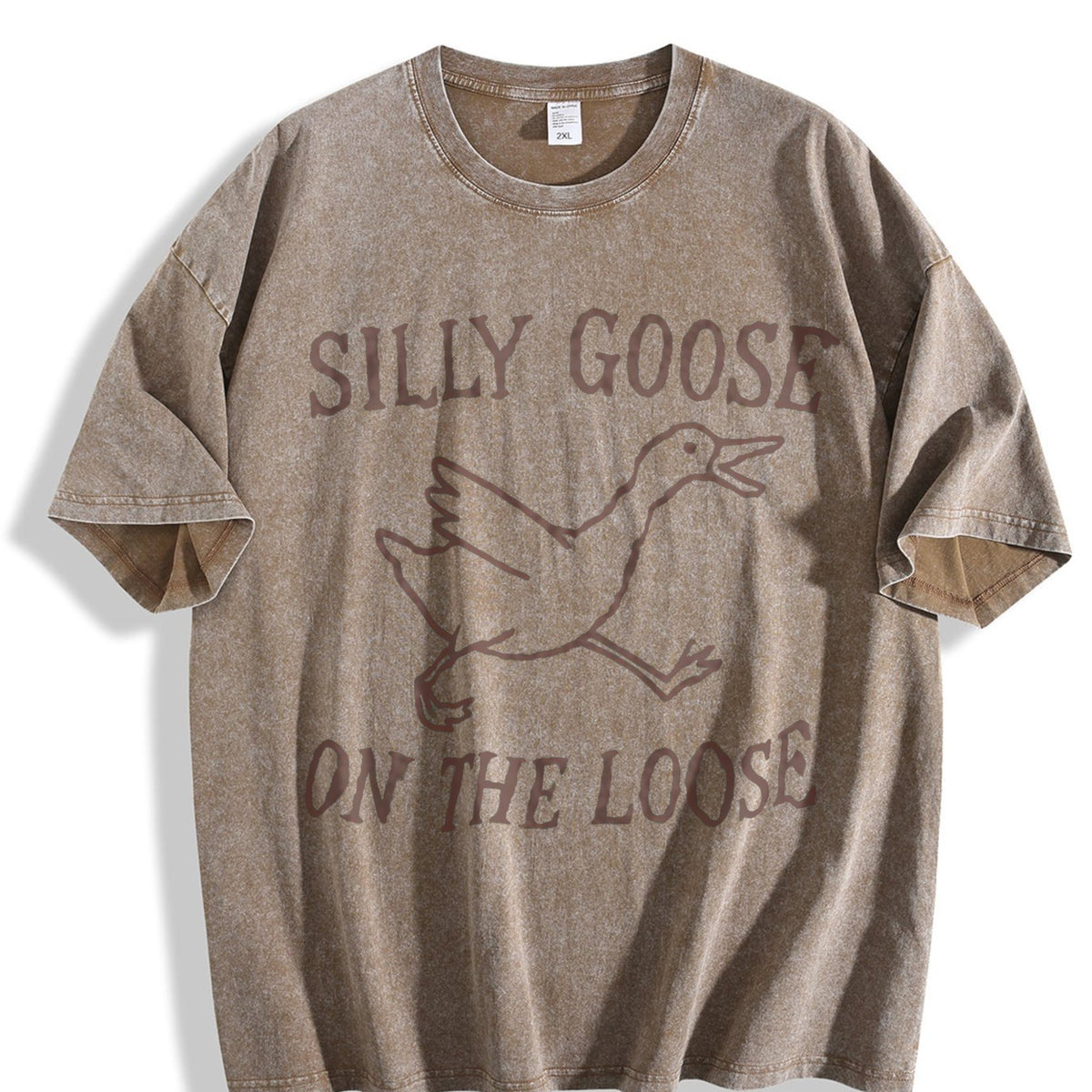 Silly Goose On Vintage Washed T-Shirt product image 3