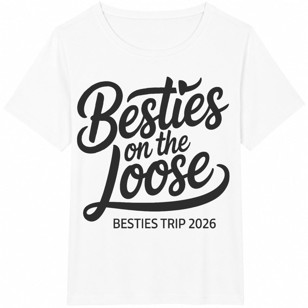 Besties On The Trip 2026 Cotton T-Shirt product image 2