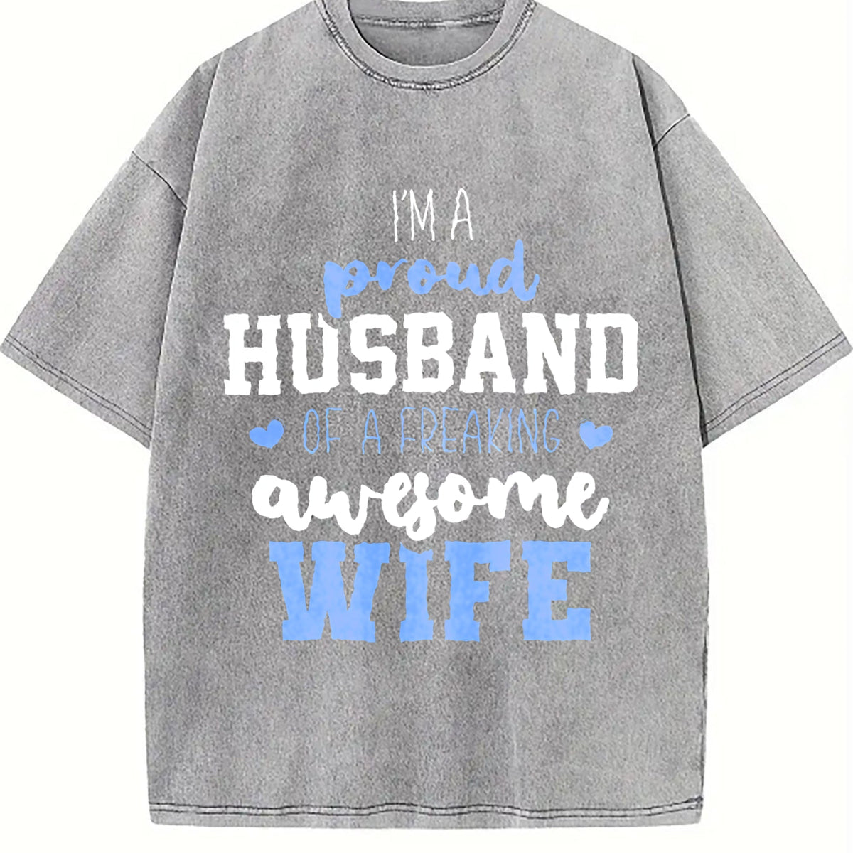 Funny Daughter Wife Slogan Vintage Washed T-Shirt product image 5