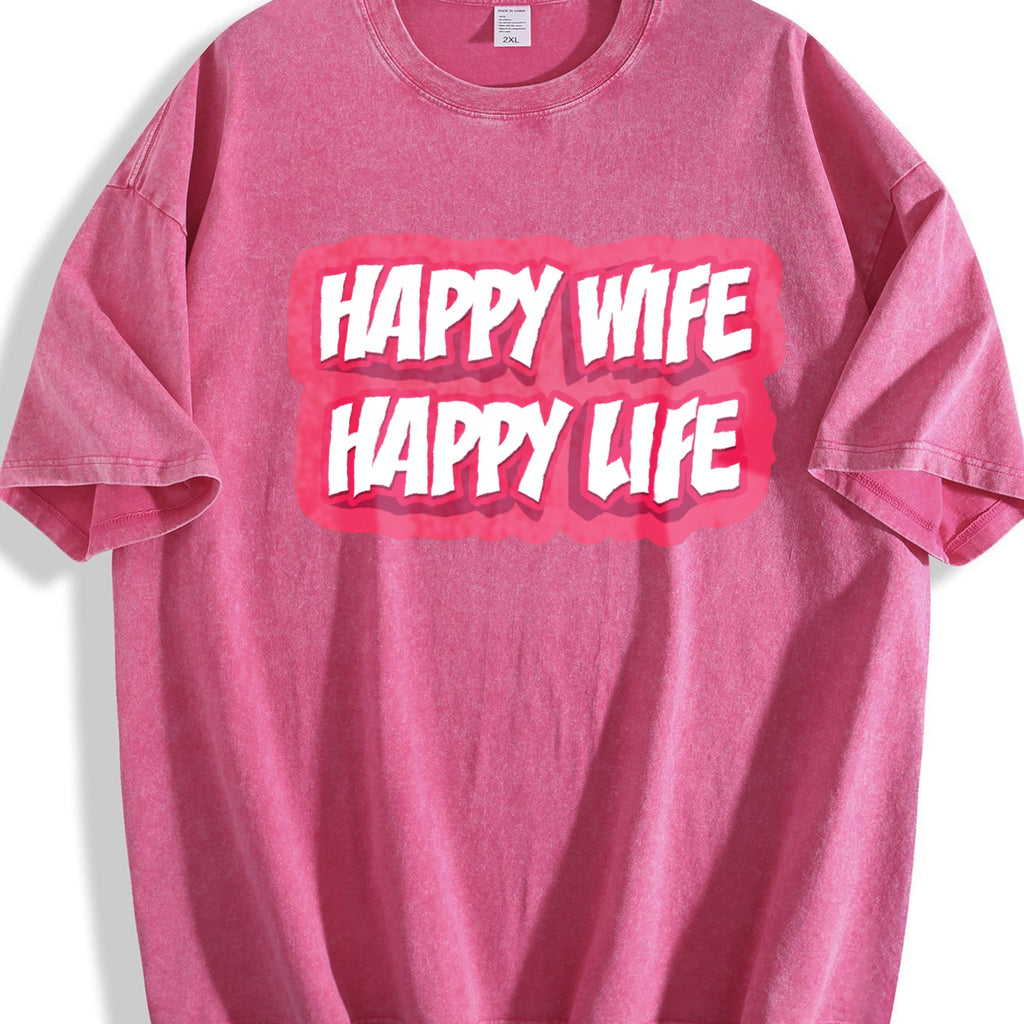 Funny Daughter Wife Slogan Vintage Washed T-Shirt product image 7