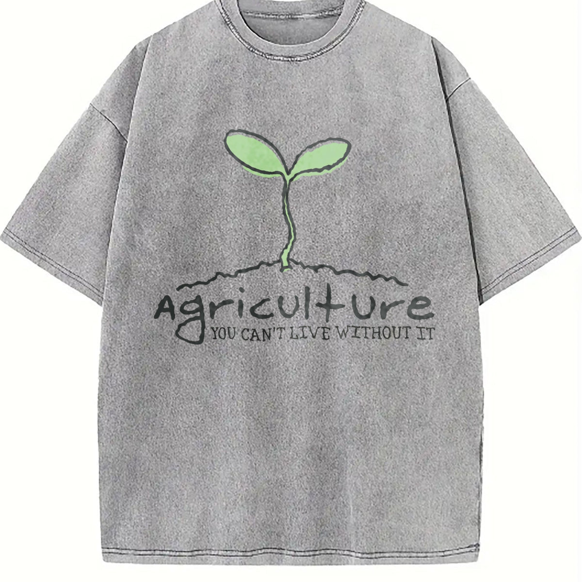 Agriculture You Can't Live Without It Vintage Washed T-Shirt product image 5