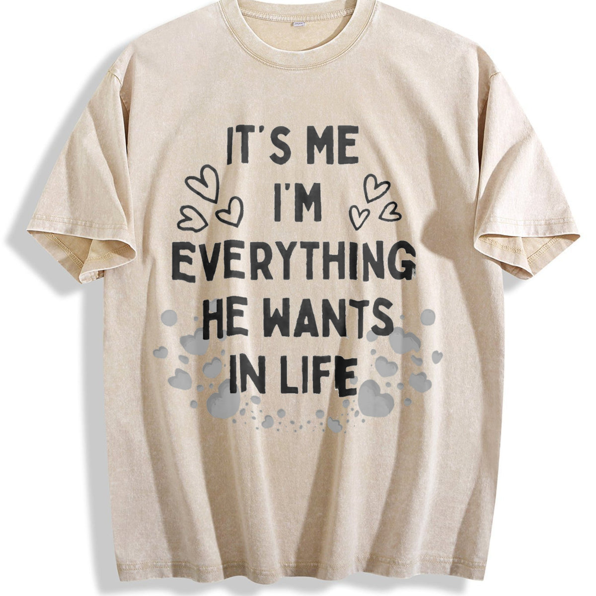 It's Me I'm Everything He Wants in Life Vintage Washed product image 1