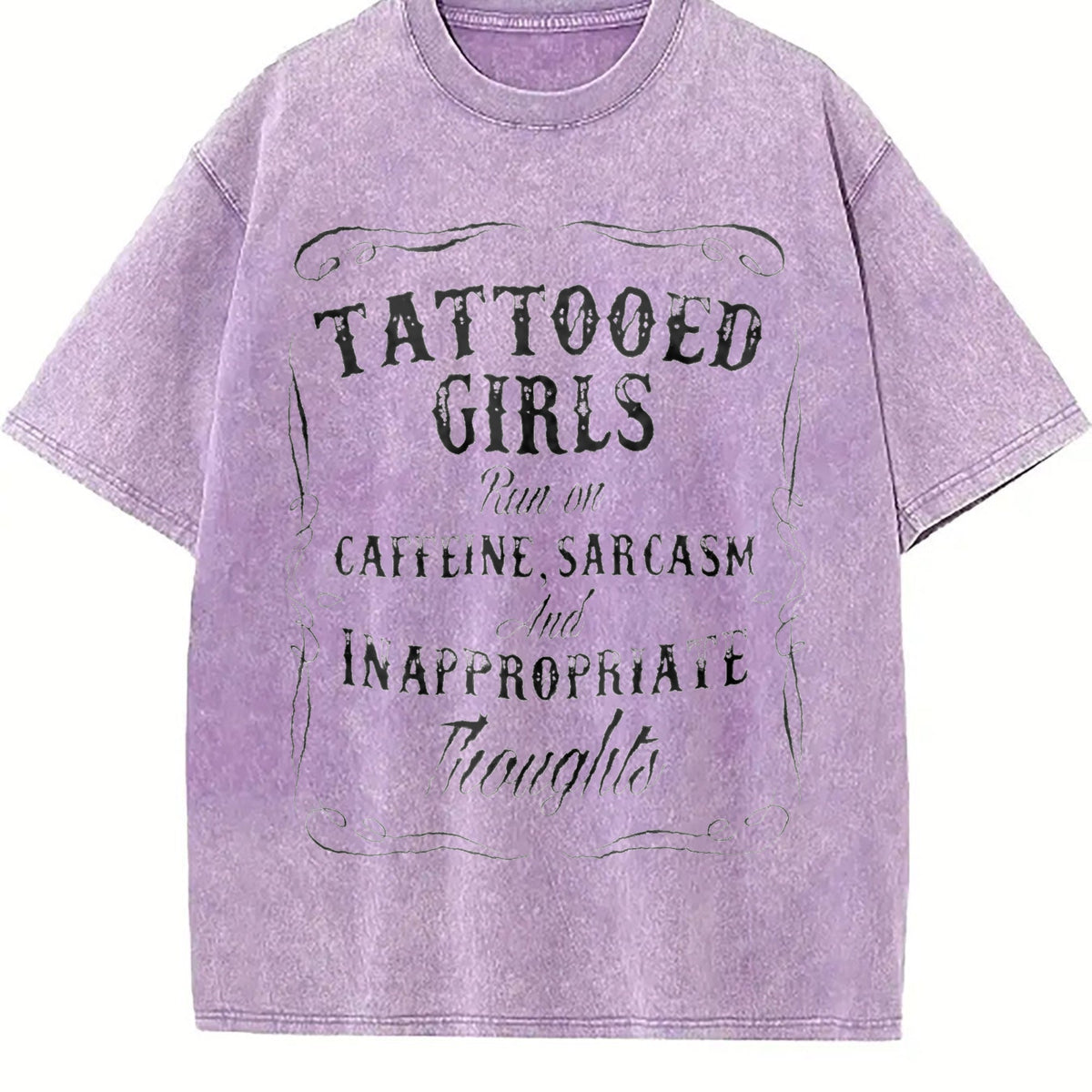 Tattooed Girls Vintage Washed T-Shirt product image 6