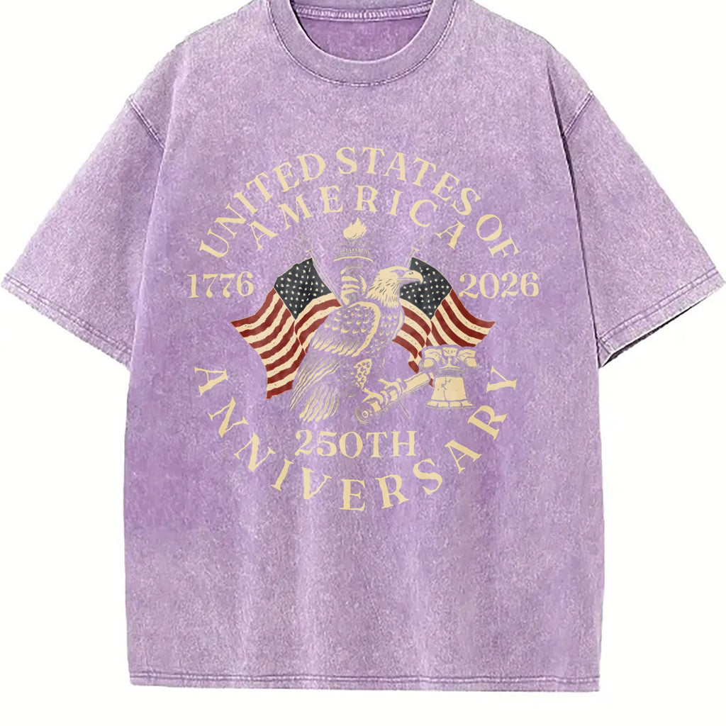 USA 250th Anniversary Vintage Washed T-Shirt product image 6