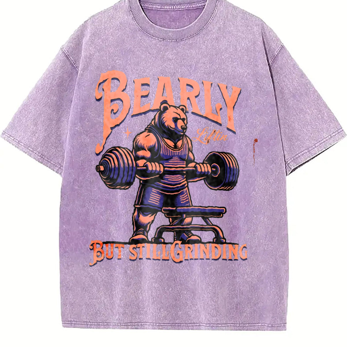 Gym Motivation Vintage Washed T-Shirt product image 6
