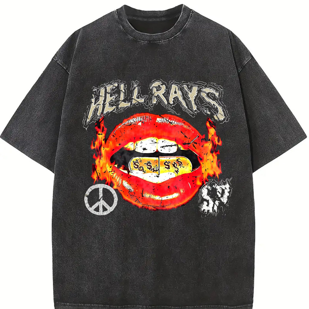 Flame Lips Dollar Vintage Washed T-Shirt product image 2