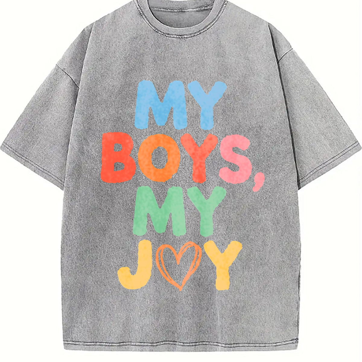 My Boys My Joy - Shrink-resistant Vintage Washed T-Shirt product image 5