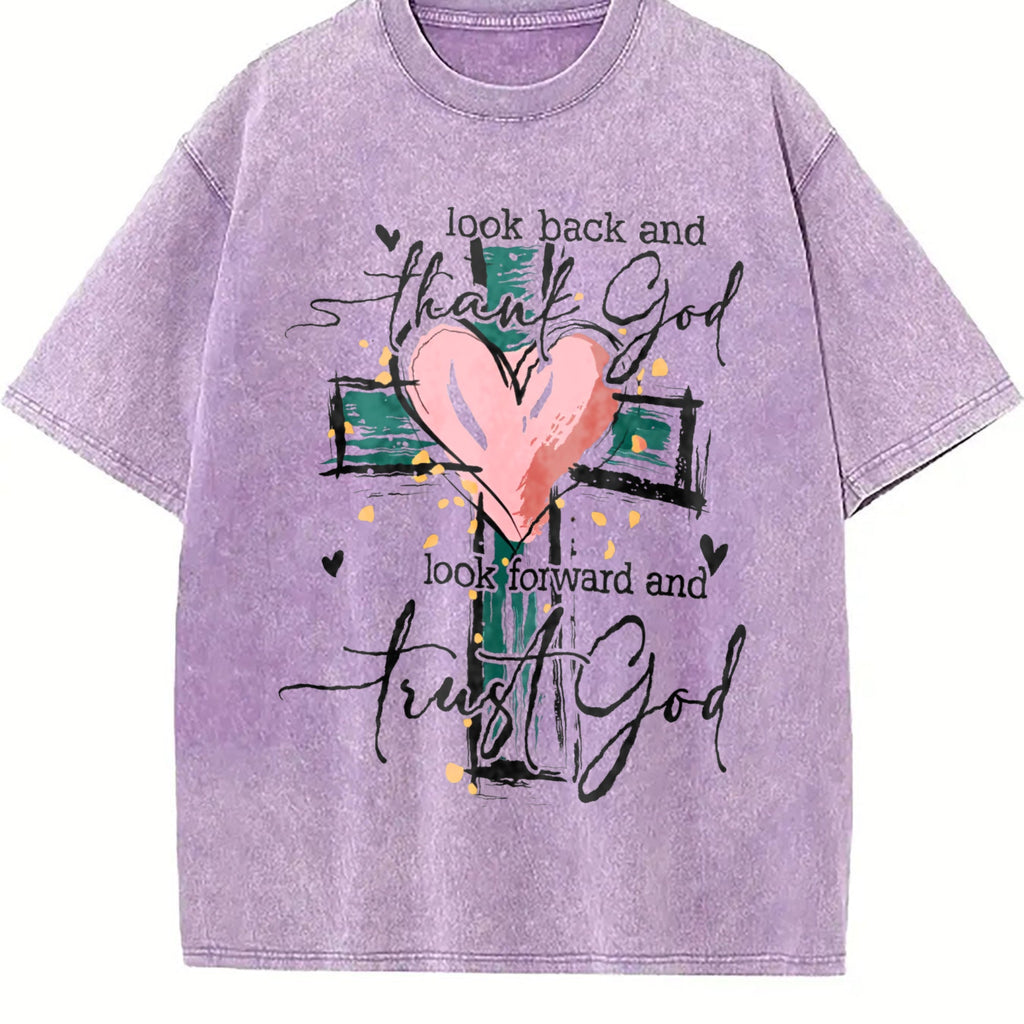 Christian Bible Verse Iron-on Patch Back And Thank God product image 6