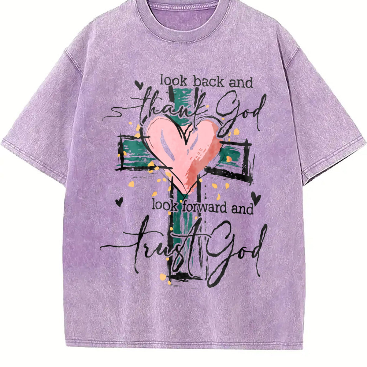 Christian Bible Verse Iron-on Patch Back And Thank God product image 6